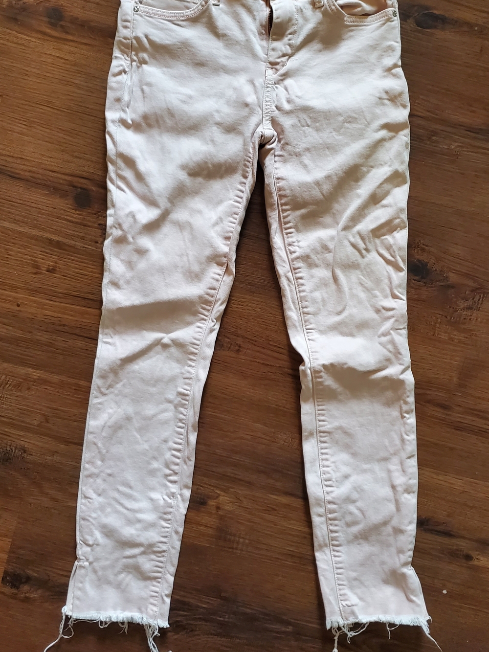 Sam Edelman The Kitten Mid-Rise Skinny Ankle Jeans in Pale Pink